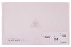 Set of 4 Pink Placemats | Frosted Deco