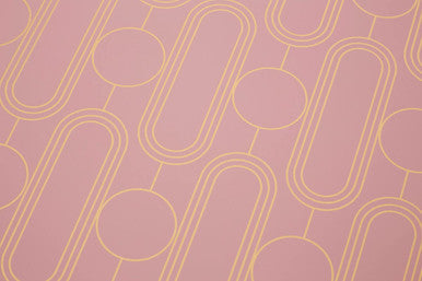 Set of 4 Pink Placemats | Frosted Deco
