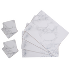 8 Piece Cork Placemats And Coasters | Zambie