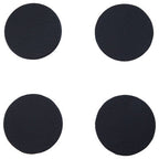 Set of Four Black Coasters | Mixology