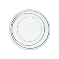 Clear Plastic Small Plate | Summer