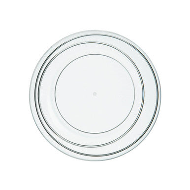 Clear Plastic Small Plate | Summer