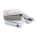Grey Stackable Lunch Box | Grub Tub