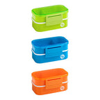 Blue 2 Tier Lunch Box | Grub Tub