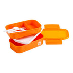 Orange 2 Tier Lunch Box | Grub Tub