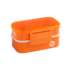 Orange 2 Tier Lunch Box | Grub Tub