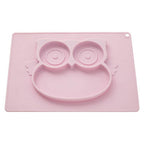 Kai Silicone Divided in Owl Shape | Food Plate