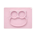 Kai Silicone Divided in Owl Shape | Food Plate