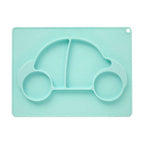 Silicone Divided Food Plate in Car Shape | Kai