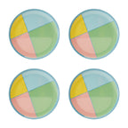 Set of 4 Melamine Dinner Plates | Mimo