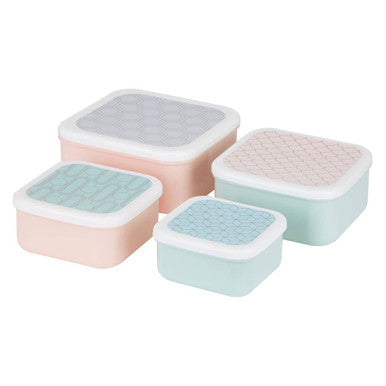 Set of 4 Snack Boxes | Frosted Deco
