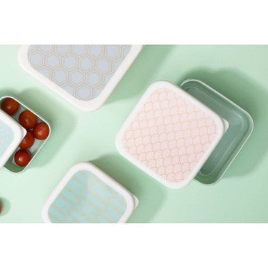 Set of 4 Snack Boxes | Frosted Deco