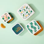 Set of 4 Winter Palm Lunch Boxes | Mimo
