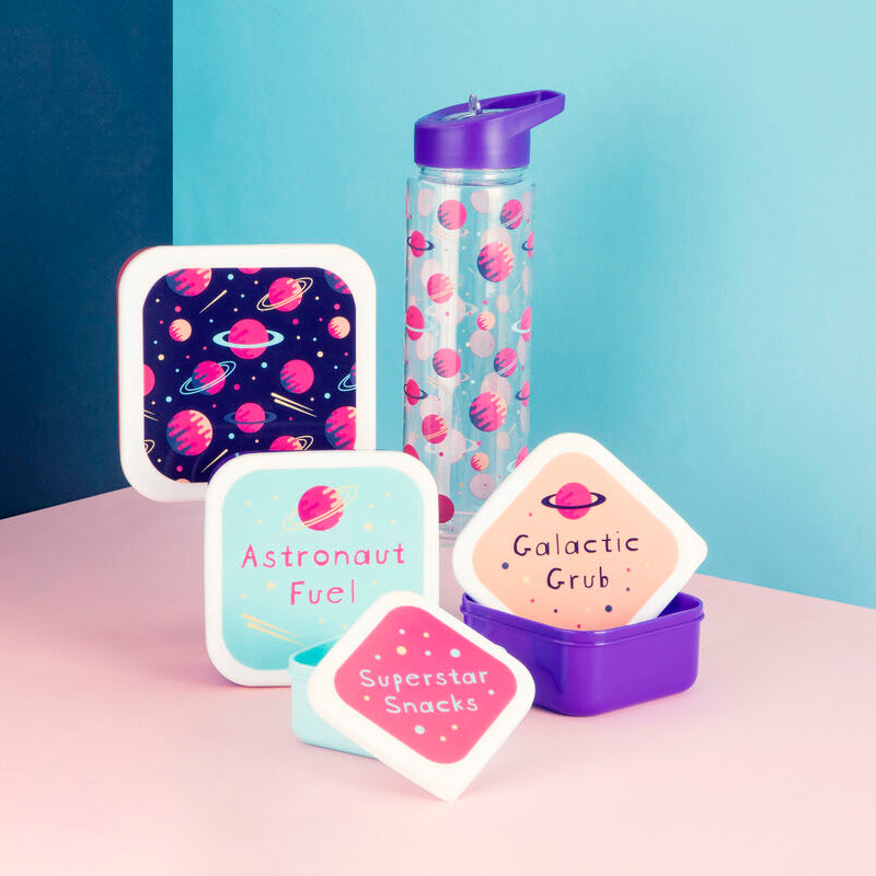 Set of 4 Space Design Lunch Boxes | Mimo