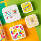 Set of 4 Fruity Alpaca Lunch Box | Mimo