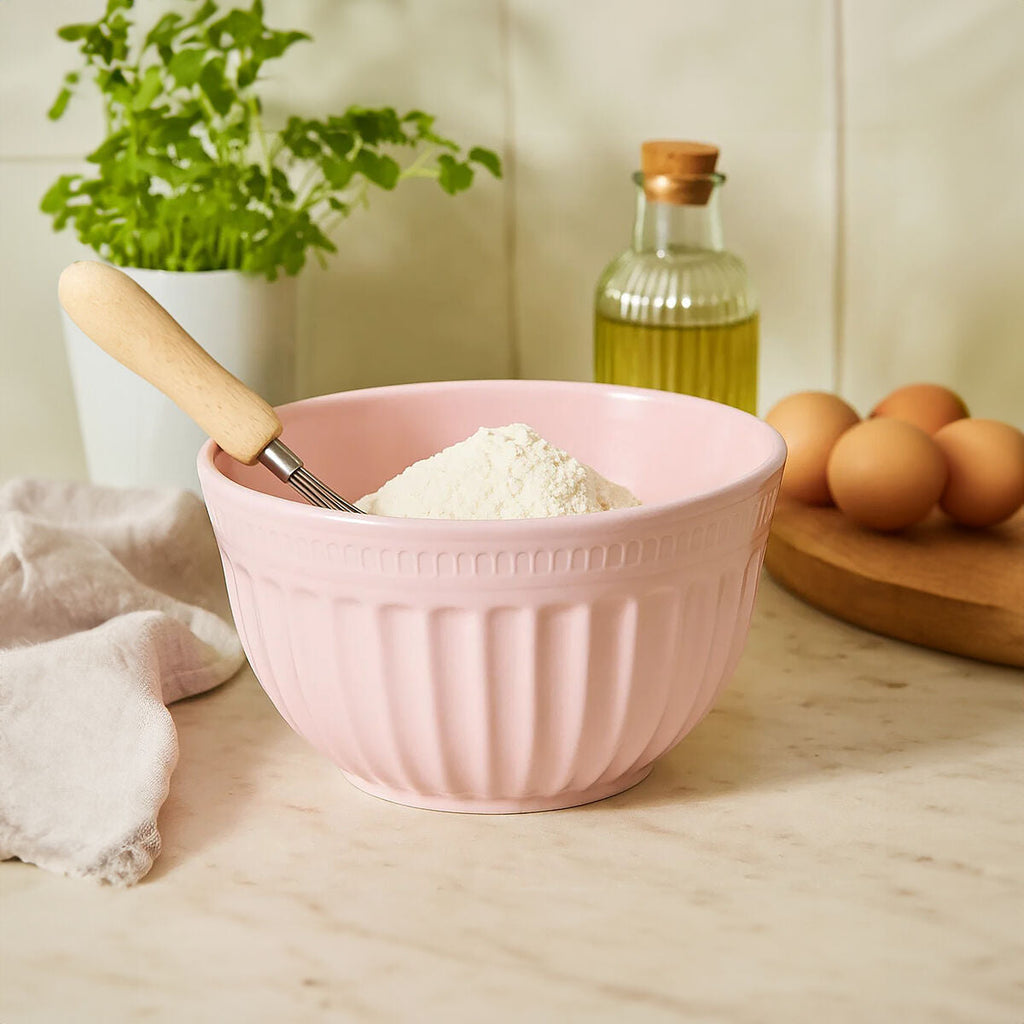 Melamine Large Pink Mixing Bowl | Alden