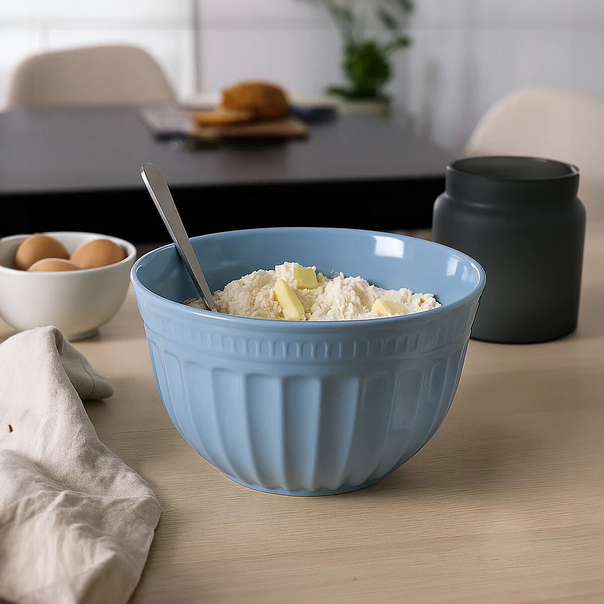 Melamine Large Blue Mixing Bowl | Alden