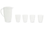 Romm 2.2L Plastic Pitcher With 4 Cups
