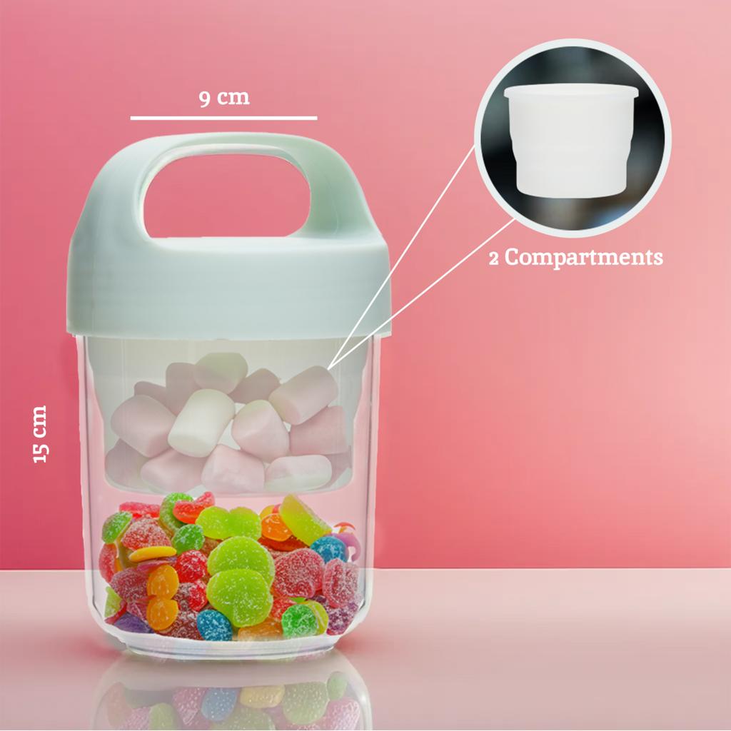 2 Compartment Snack Pot | Grub Tub
