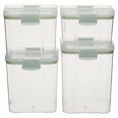 Set of 4 Food Storage Containers | Grub Tub