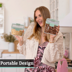 Set of 4 Food Storage Containers | Grub Tub
