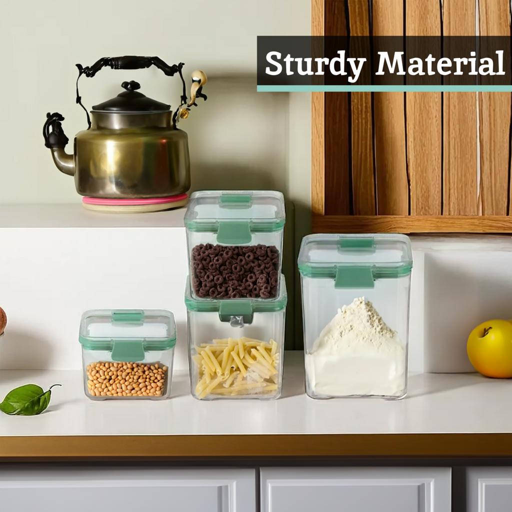 Set of 4 Food Storage Containers | Grub Tub