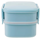 Light Blue Lunch Box with Cutlery | Grub Tub