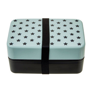 Light Blue Star Lunch Box with Cutlery | Grub Tub