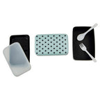 Light Blue Star Lunch Box with Cutlery | Grub Tub