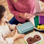 Light Blue Star Lunch Box with Cutlery | Grub Tub