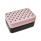 Light Pink Hearts Lunch Box with Cutlery | Grub Tub