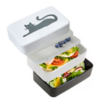 Cat Lunch Box with Cutlery | Grub Tub