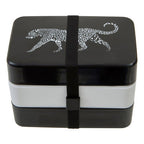 Leopard Lunch Box with Cutlery | Grub Tub