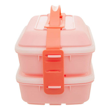Pink Lunch Box with Cutlery | Grub Tub