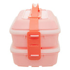 Pink Lunch Box with Cutlery | Grub Tub