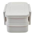Grey Lunch Box with Cutlery | Grub Tub