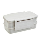 Grey Lunch Box with Cutlery | Grub Tub