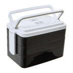 Black Lunch Box with Cutlery | Grub Tub