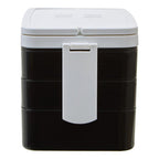 Black Lunch Box with Cutlery | Grub Tub