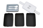 Black Lunch Box with Cutlery | Grub Tub
