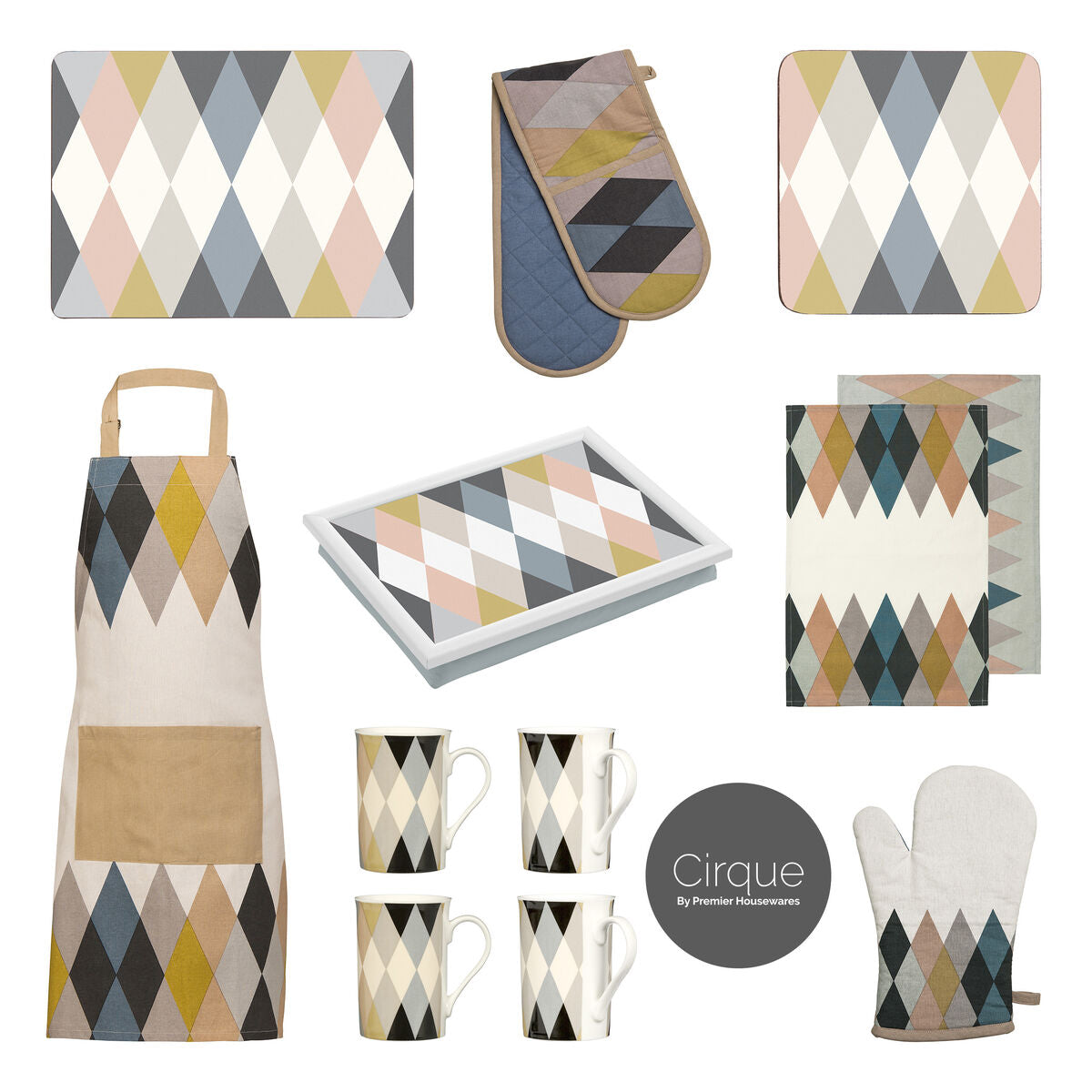 Harlequin Lap Tray | Cirque