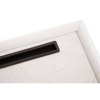 Ecru Marble Lap Tray with Ipad Holder | Portada
