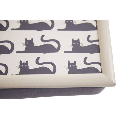 Black Cat Lap Tray with Ipad Holder | Portada