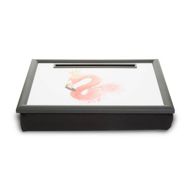 Queen Flamingo Lap Tray with Ipad Holder | Portada