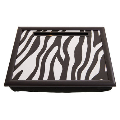 Mono Zebra Lap Tray with Ipad Holder | Portada