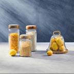Garner Glass Storage Jar with Mango Wood Lid 2400ml