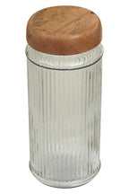 Garner Glass Storage Jar with Mango Wood Lid 2000ml
