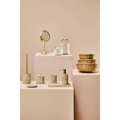 Ribbed Glass Storage Jar 1300 ml | Abbie