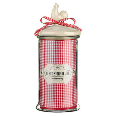 Glass Storage Jar - 1650ml | Abbie