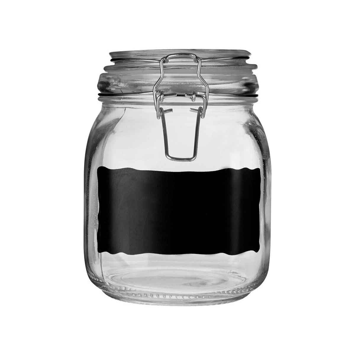 Glass with Clip Top Lid Medium Storage Jar | Grocer